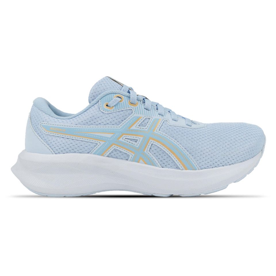Tênis Asics Raiden 5 - Feminino - Azul/Dourado