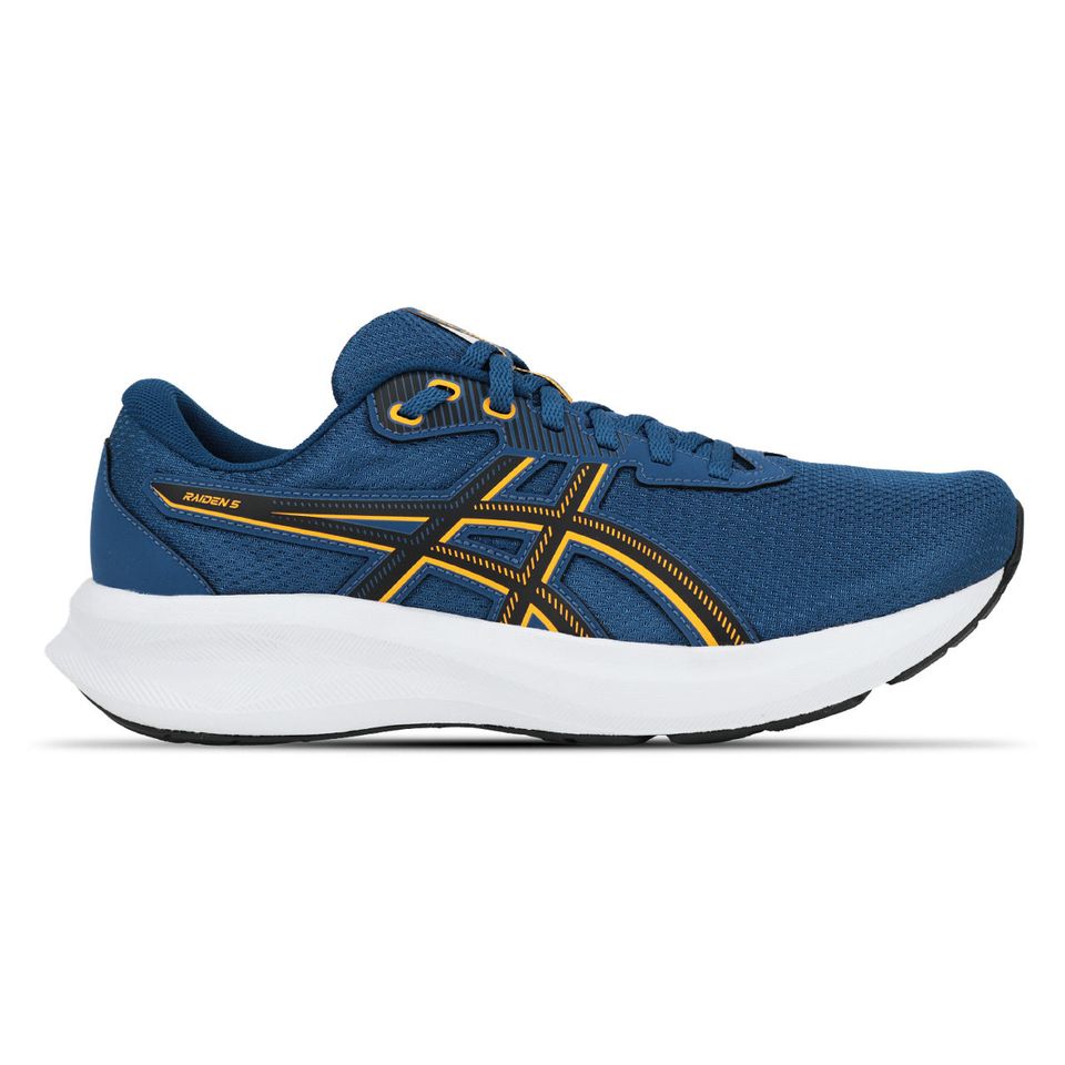 Tênis Raiden 5 - Masculino - Azul/Laranja