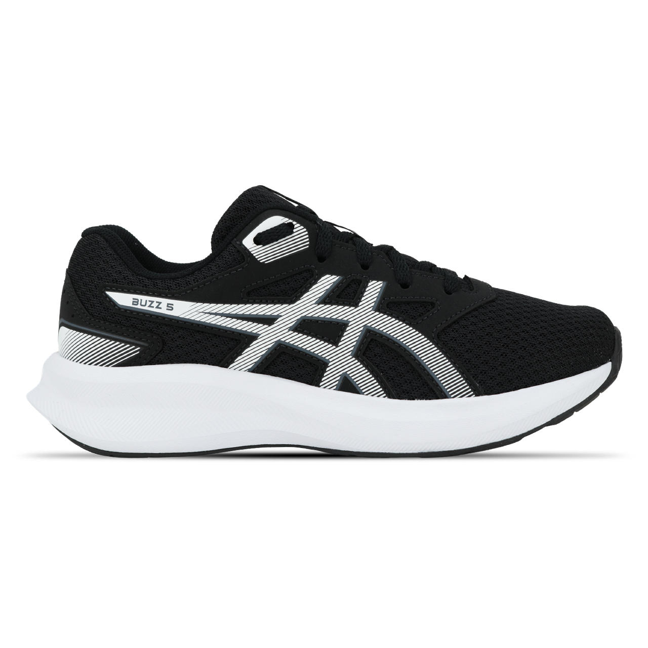 Buzz 5 Gs - Preto/Branco — ASICS