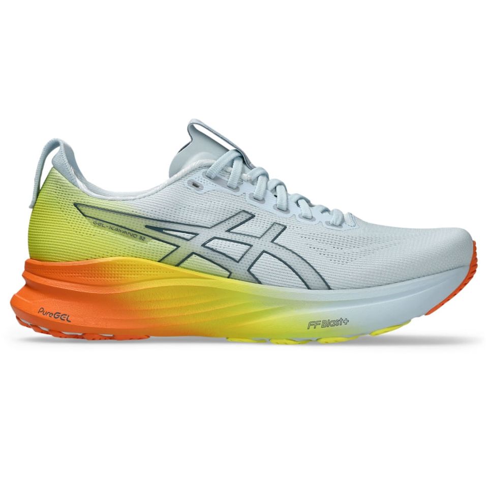 Tênis Asics Gel Kayano 32 - Masculino - Azul/Amarelo