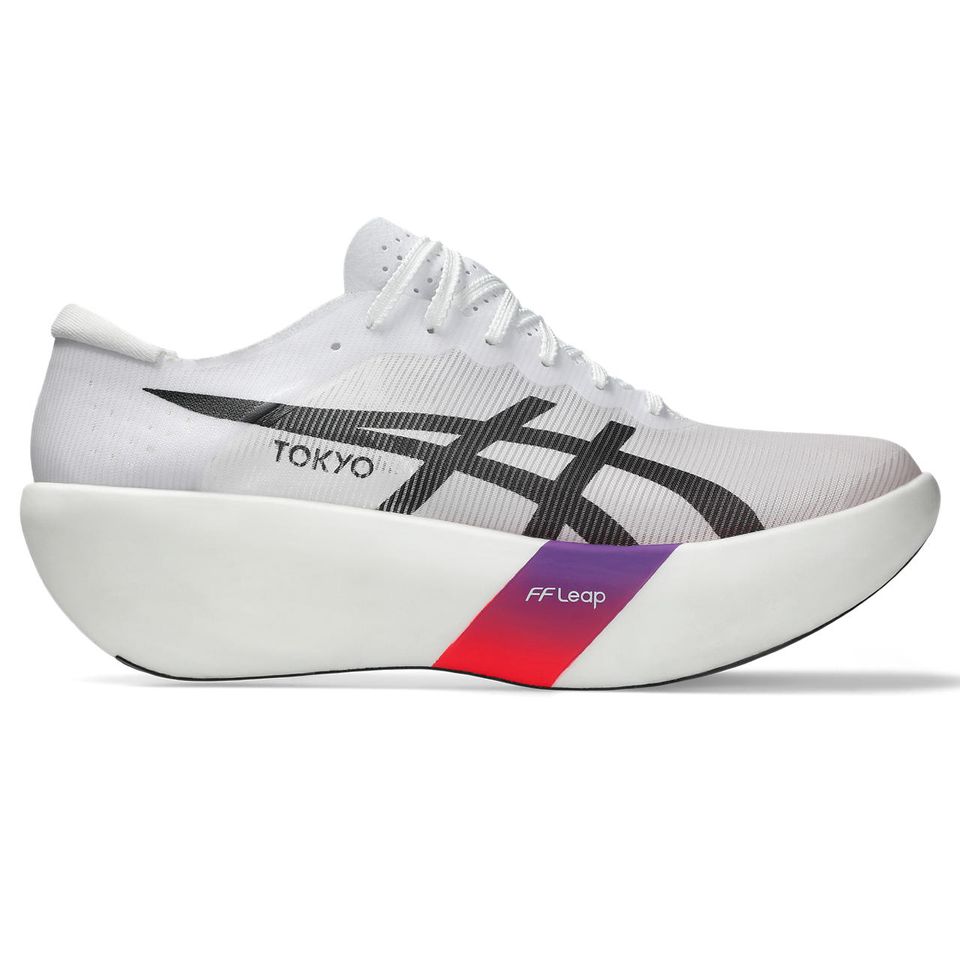 Tênis Asics Metaspeed Ray - Unissex - Branco/Vermelho