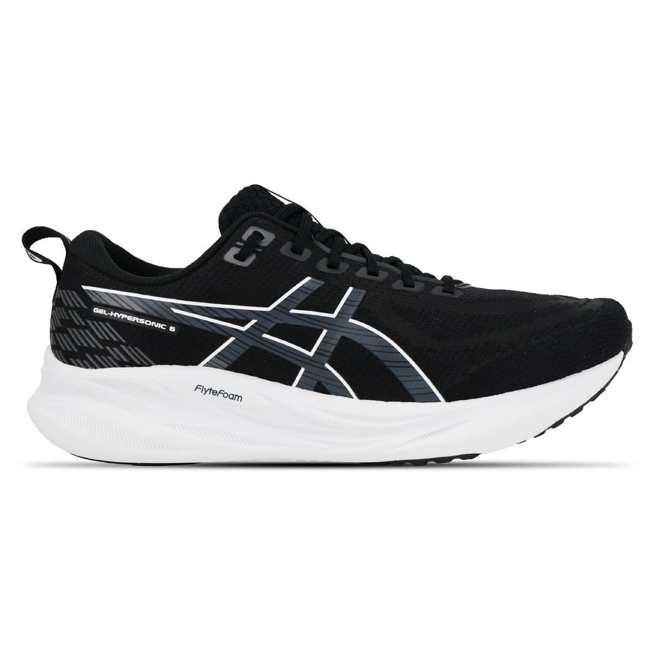 Tênis Gel Hypersonic 6  - Preto/Branco — ASICS