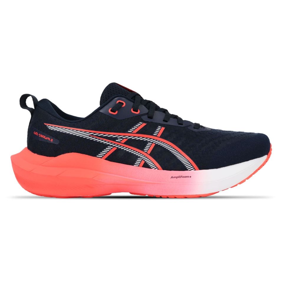 Tênis Asics Gel-Shogun 8 - Masculino - Azul/Vermelho