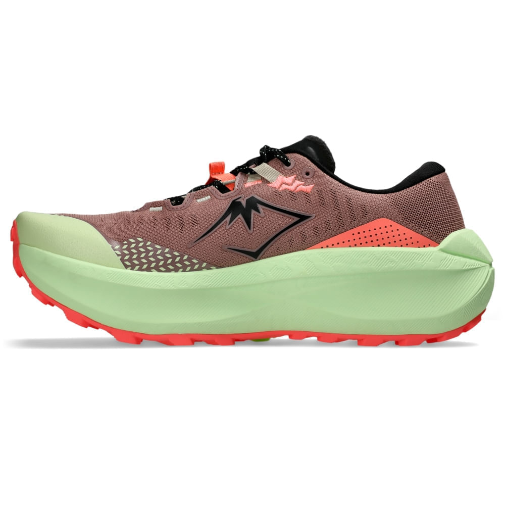 Tênis ASICS Trabuco Max 5 - Masculino - Rosa/Preto - tam: 42 — foto 8