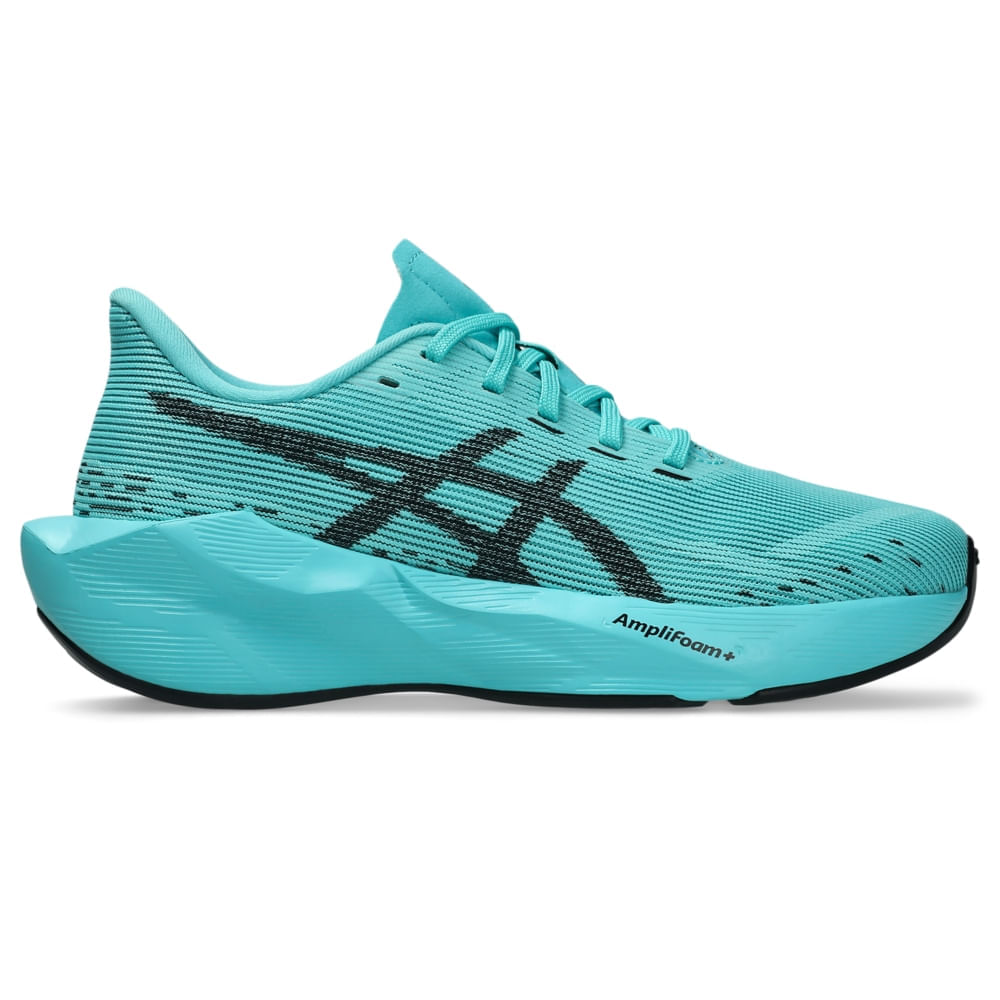 Tênis ASICS Novablast 6 GS - Azul/Preto - tam: 32