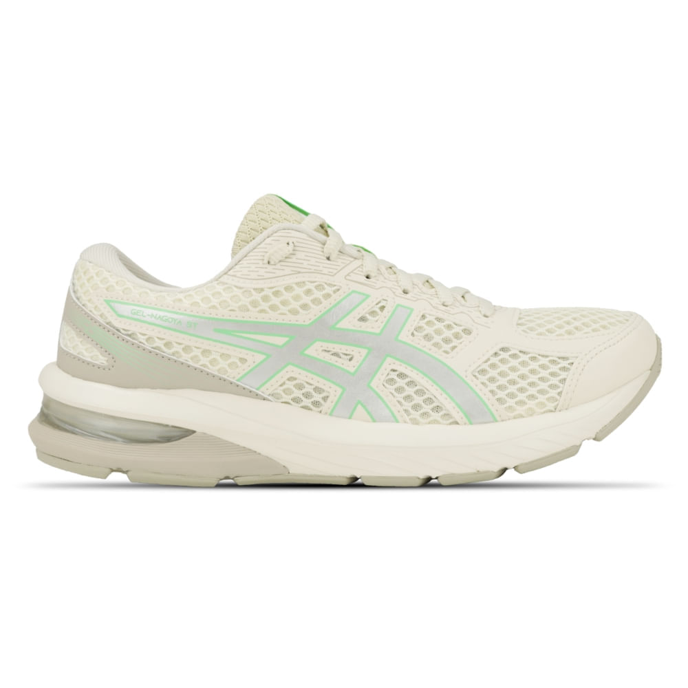 Tênis ASICS GEL-Nagoya St - Feminino - Bege/Verde - tam: 39