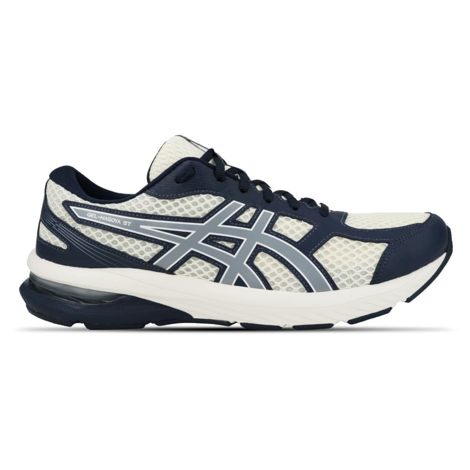 Tênis Asics Gel-Nagoya St - Masculino - Bege/Azul