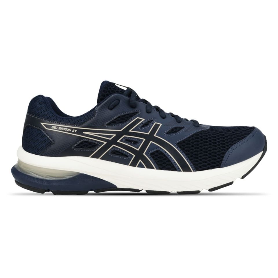 Tênis Asics Gel-Shogun St - Masculino - Azul/Bege