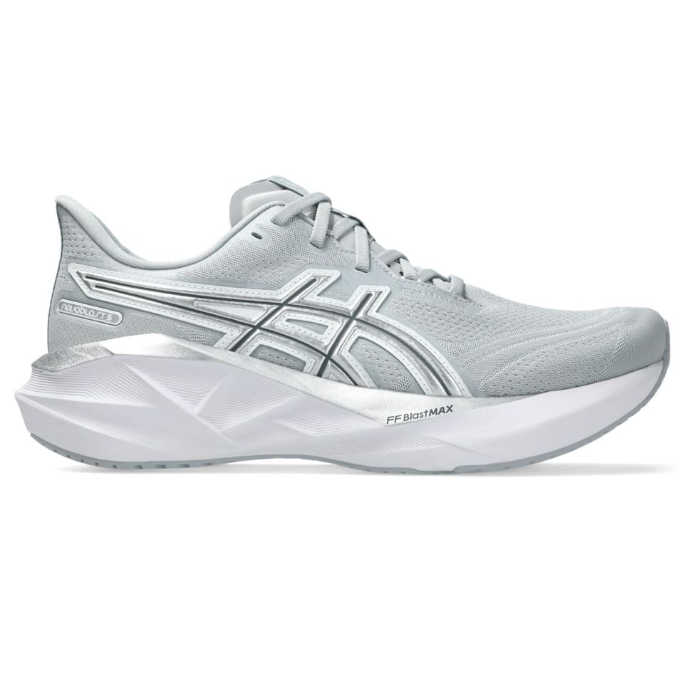 Tênis Asics Novablast 5 Atc - Masculino - Cinza/Prata