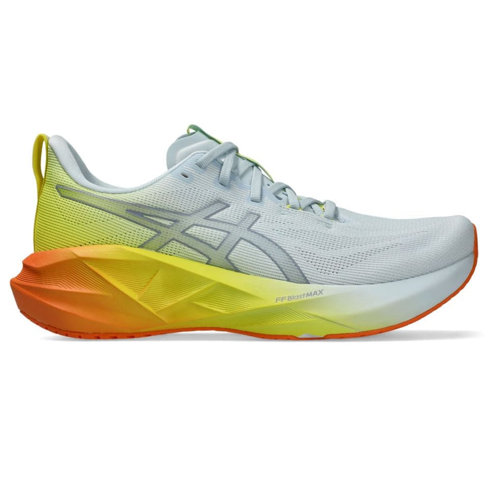 Tênis Asics Novablast 5 - Masculino - Azul/Amarelo