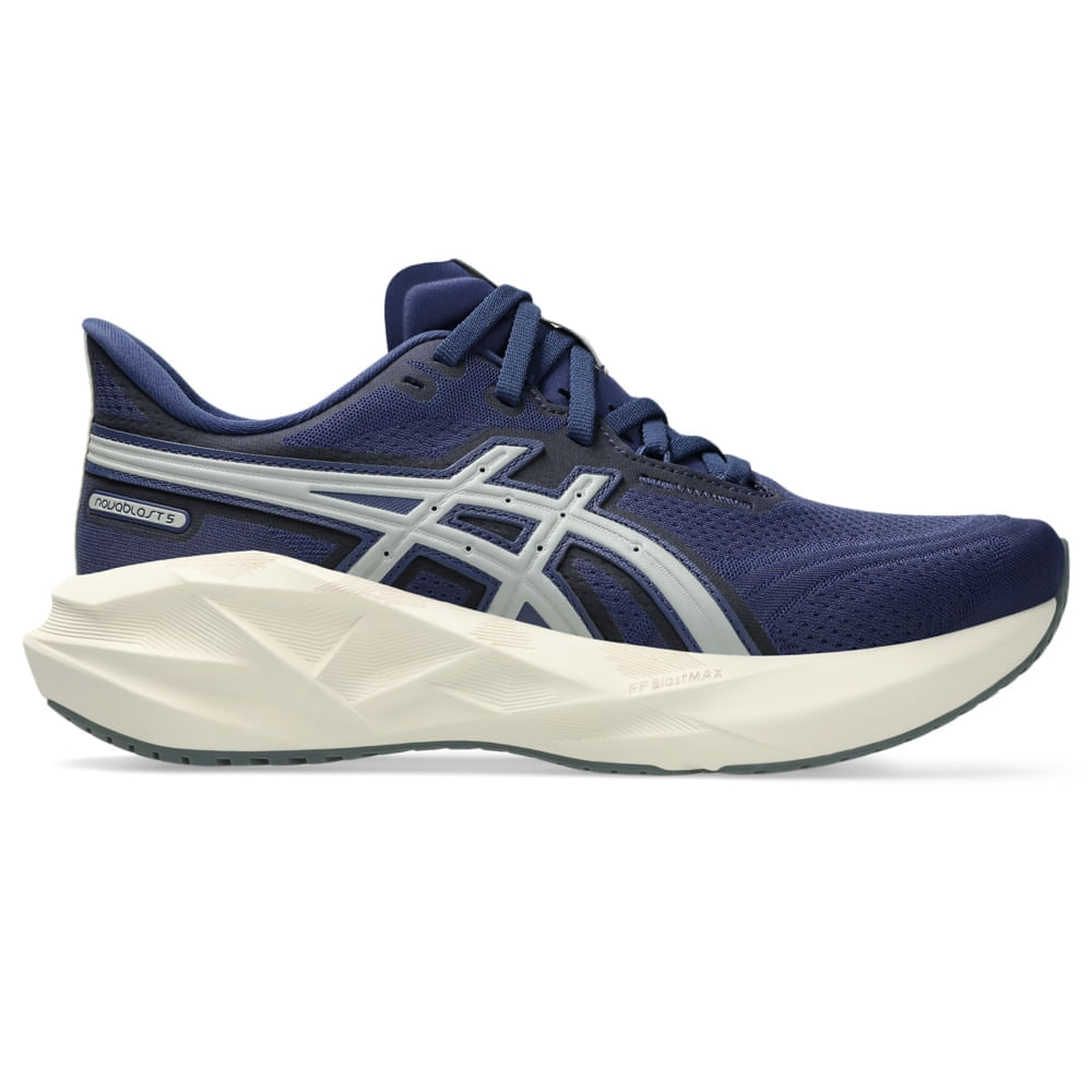 Tênis ASICS Novablast 5 Atc - Feminino - Azul/Cinza - tam: 37