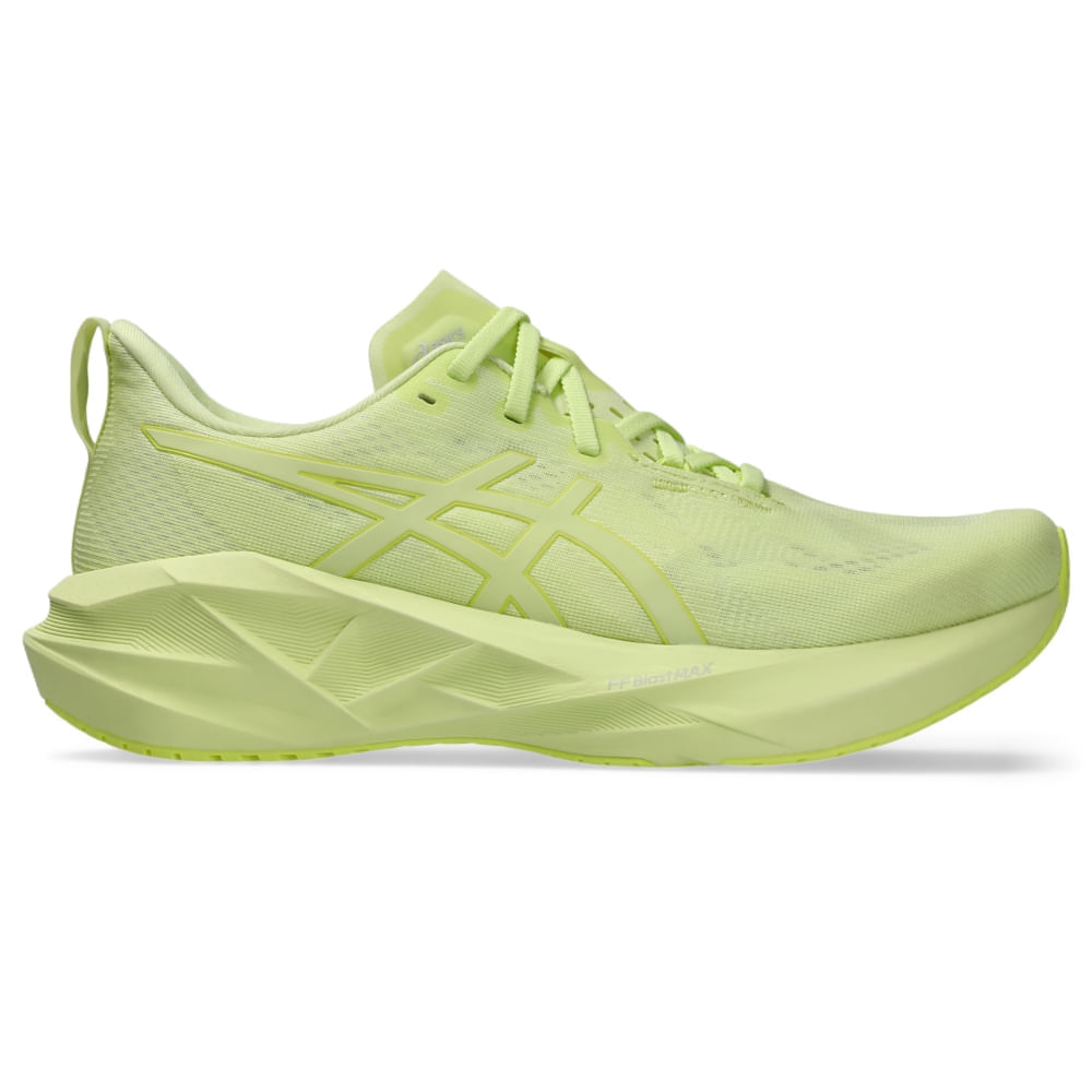 Tênis ASICS Novablast 5 Lite-Show - Masculino - Prata/Amarelo - tam: 43