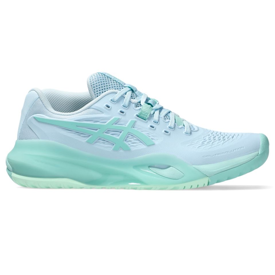 Tênis Asics Gel-Resolution X - Feminino - Azul/Verde