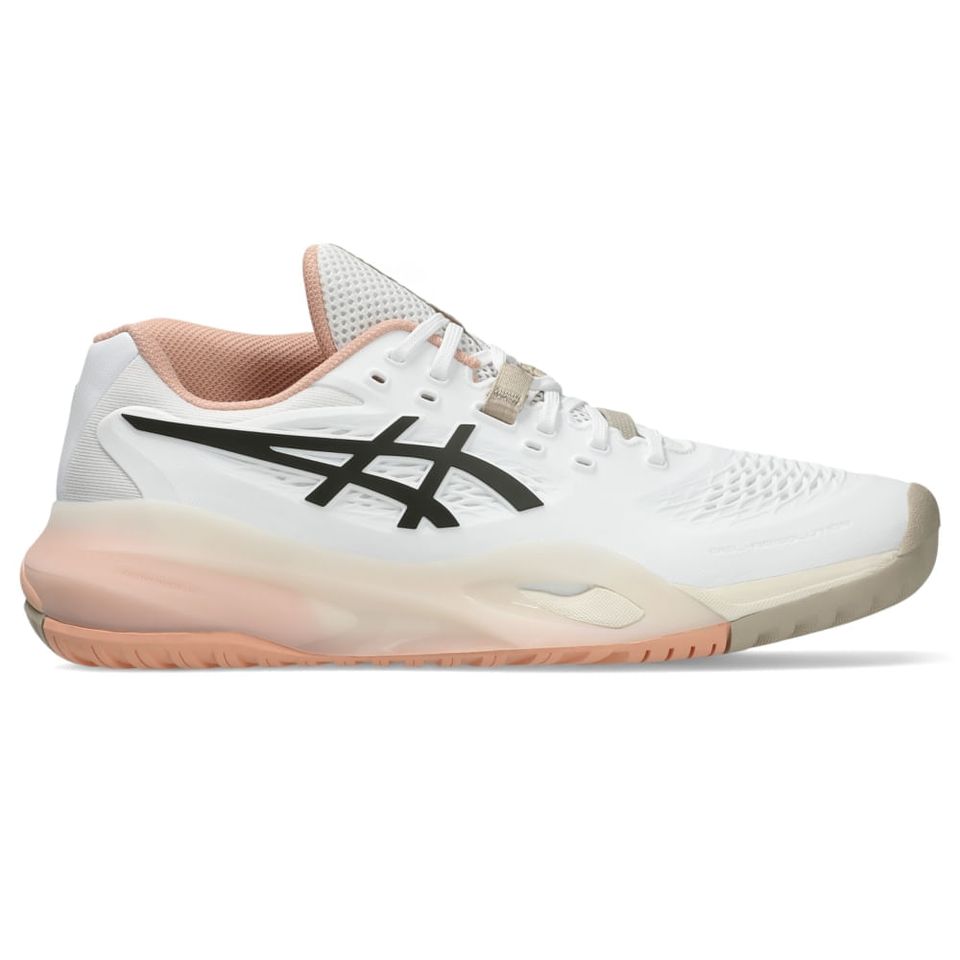 Tênis Asics Gel-Resolution X - Feminino - Branco/Marrom