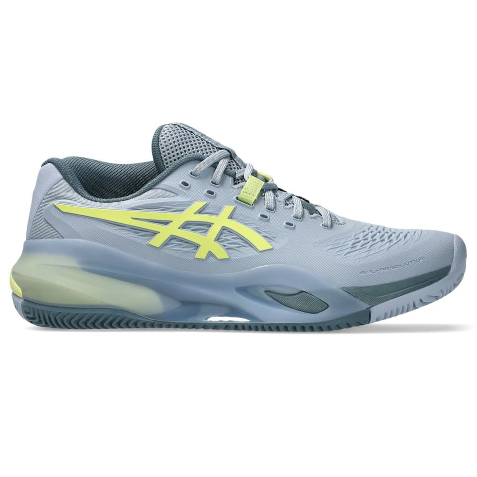 Tênis Asics Gel-Resolution X Saibro - Masculino - Azul/Verde