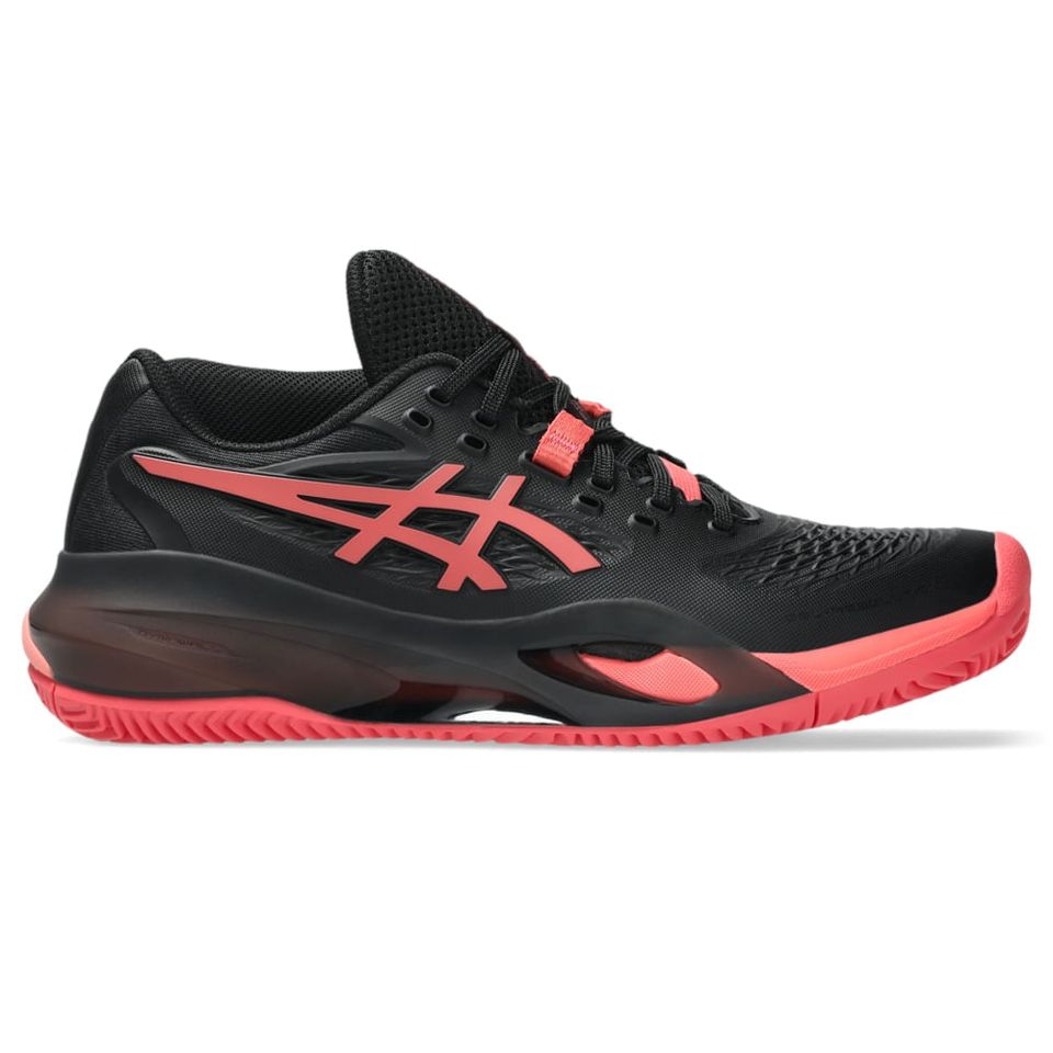Tênis Asics Gel-Resolution X Saibro - Feminino - Preto/Rosa
