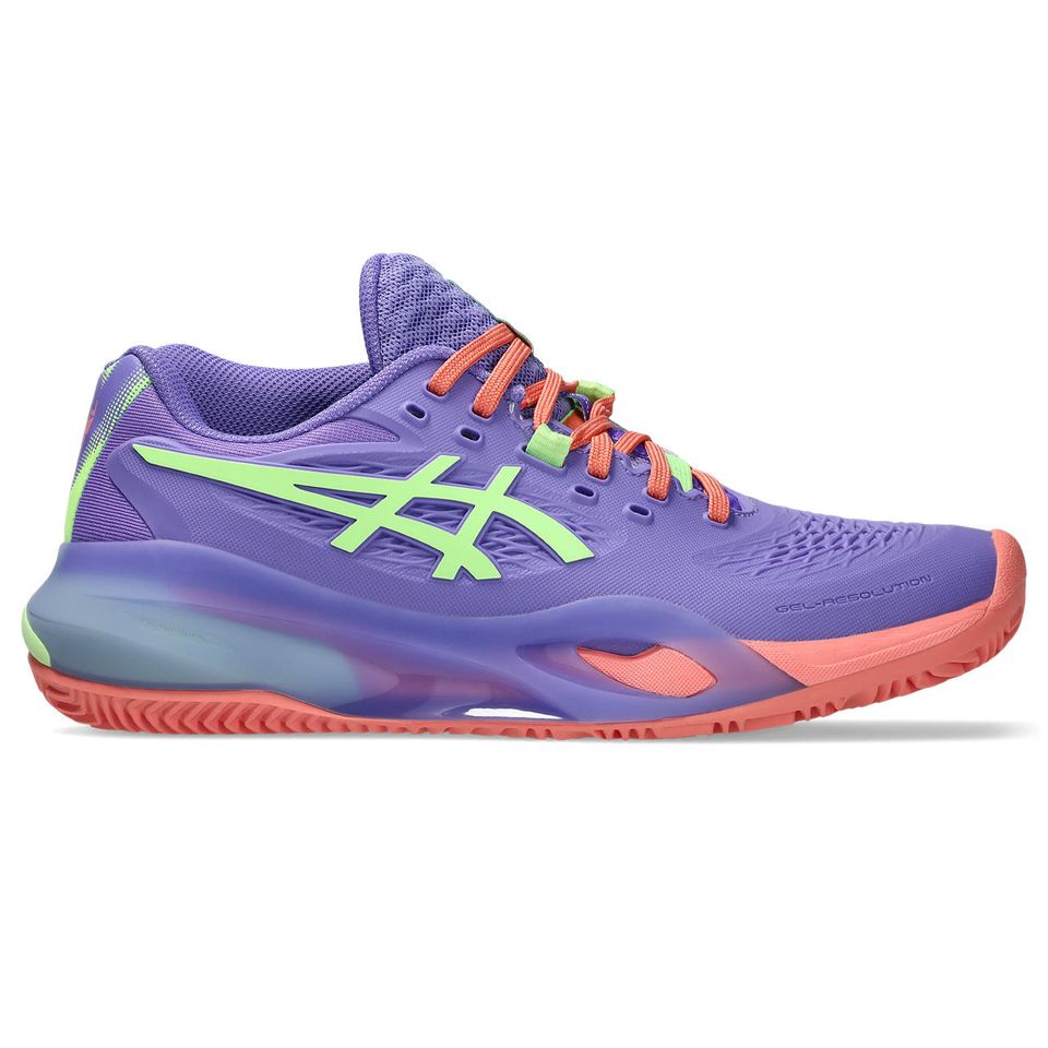 Tênis Asics Gel-Resolution X Padel - Feminino - Roxo/Verde