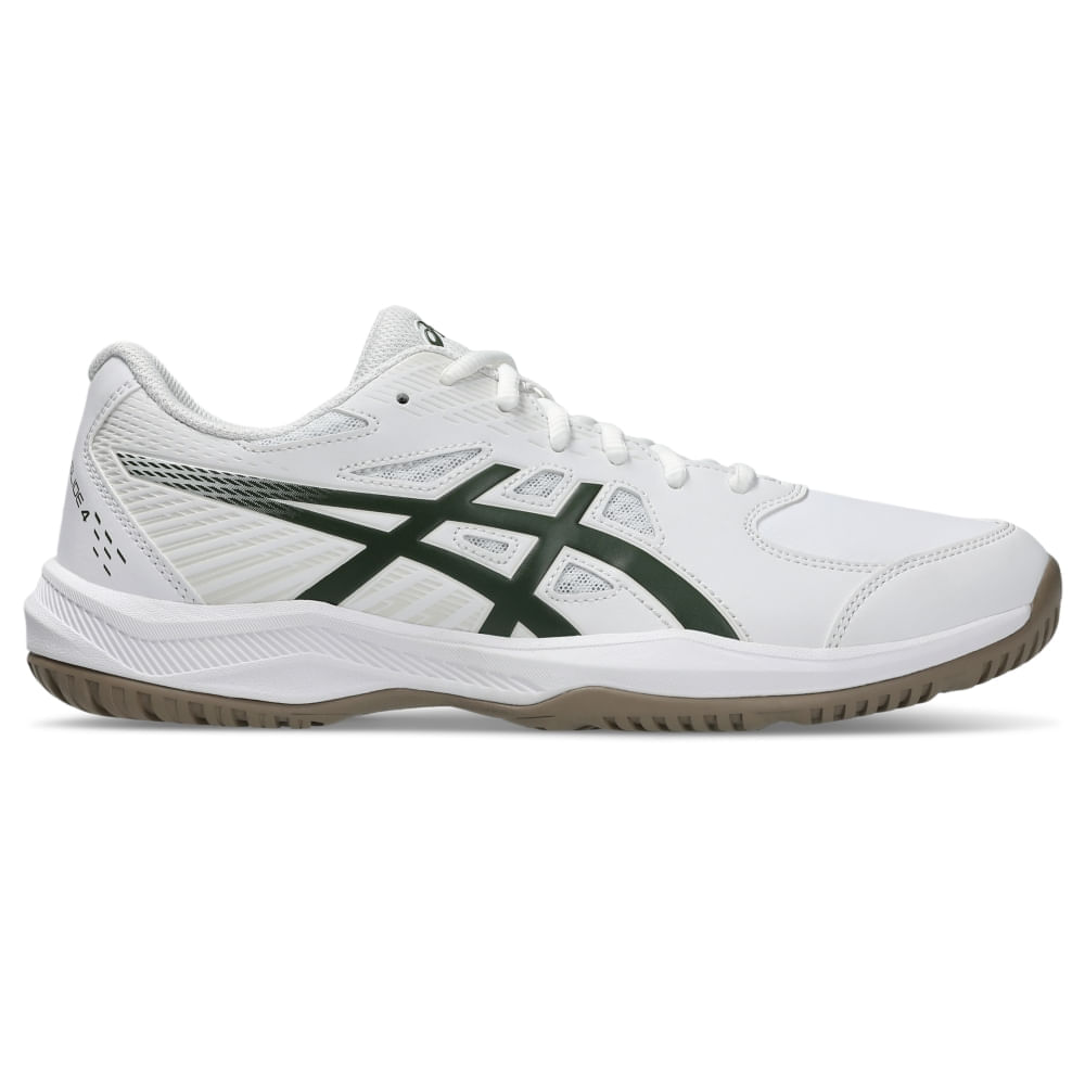 Tênis Asics Court Slide 4 - Masculino - Branco/Verde — ASICS
