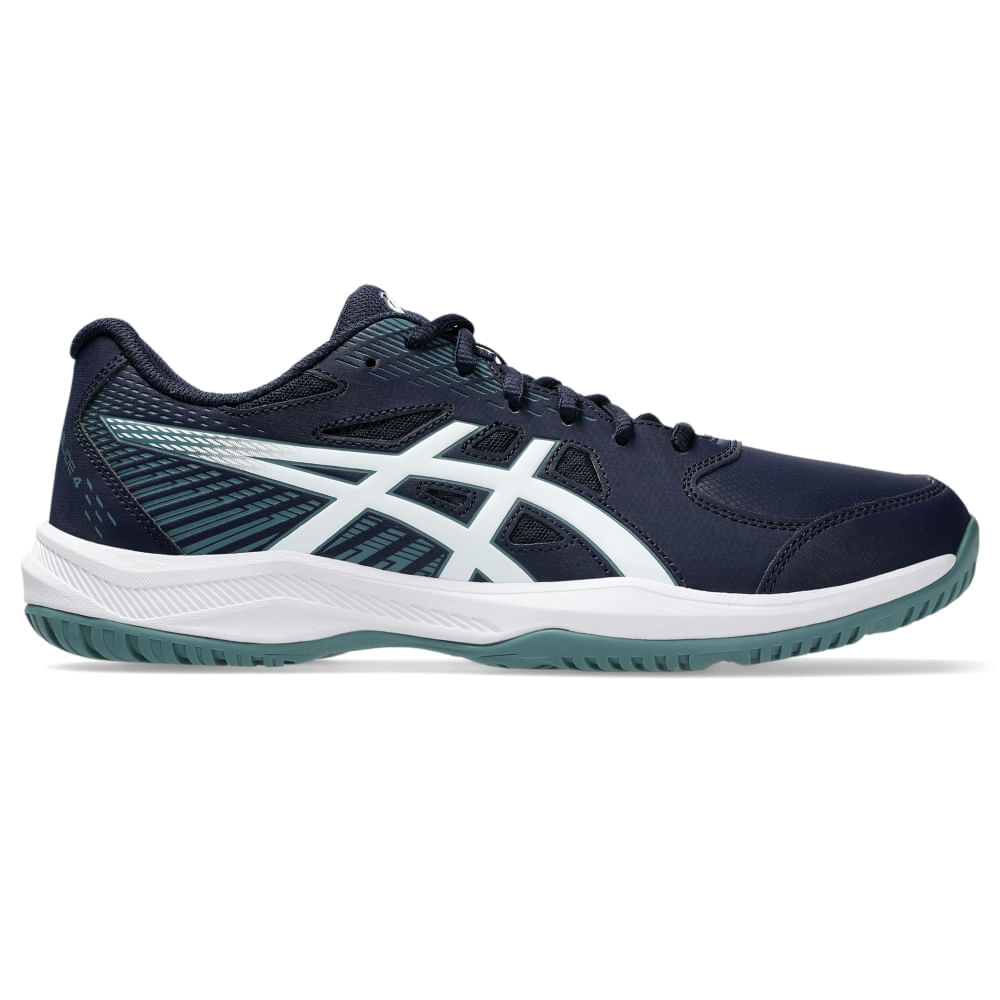 Tênis Asics Court Slide 4 - Masculino - Azul/Branco — ASICS