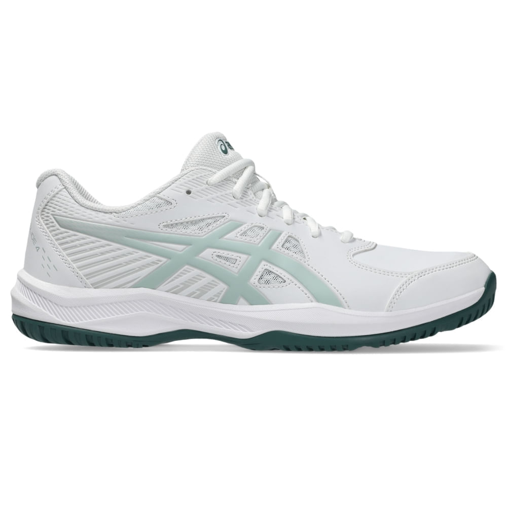 Tênis Asics Court Slide 4 - Masculino - Branco/Azul — ASICS