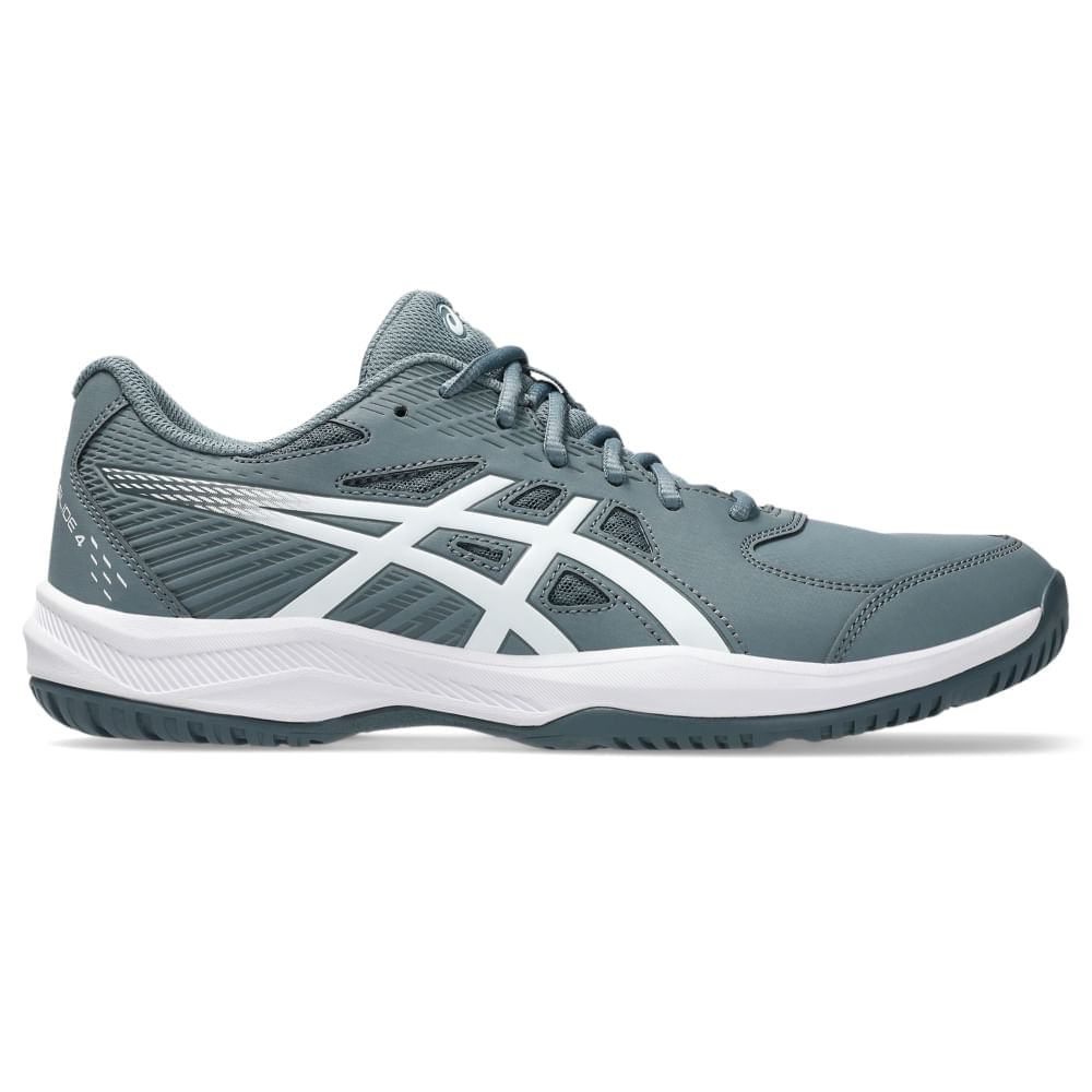 Tênis Asics Court Slide 4 - Masculino - Cinza/Branco — ASICS