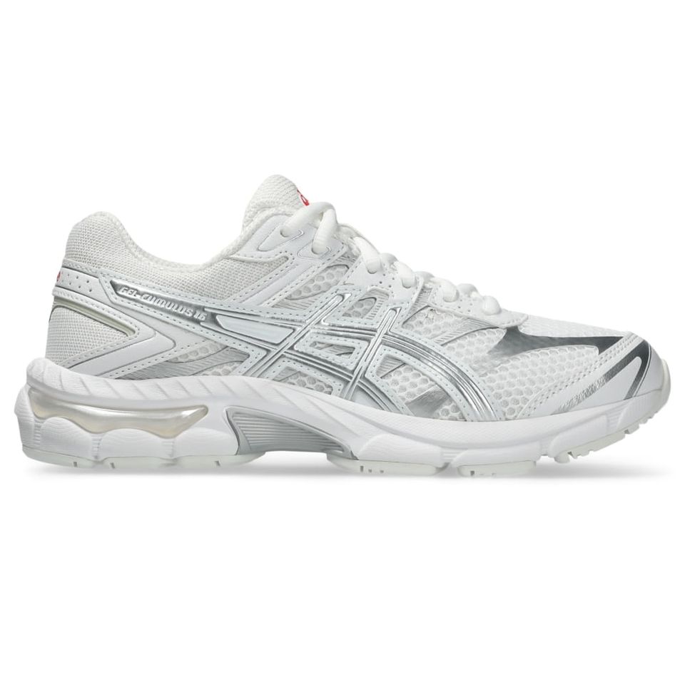 Tênis Asics Gel Cumulus 16 Gs - Branco/Prata