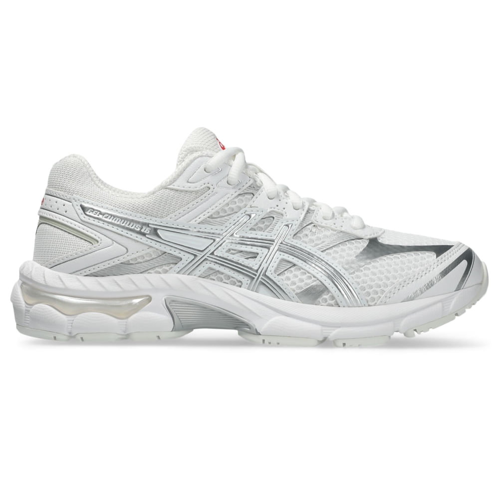 Tênis ASICS Gel Cumulus 16 GS - Branco/Prata - tam: 36