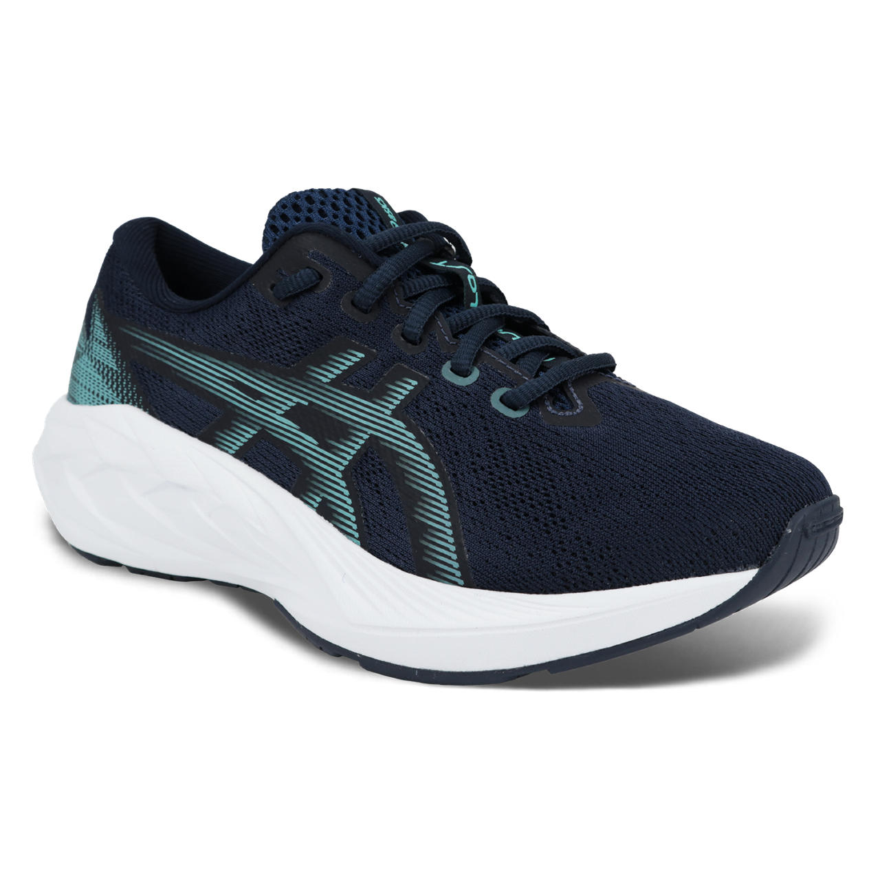 Tênis ASICS Novablast 5 GS - Infantil - Azul/Amarelo - tam: 33