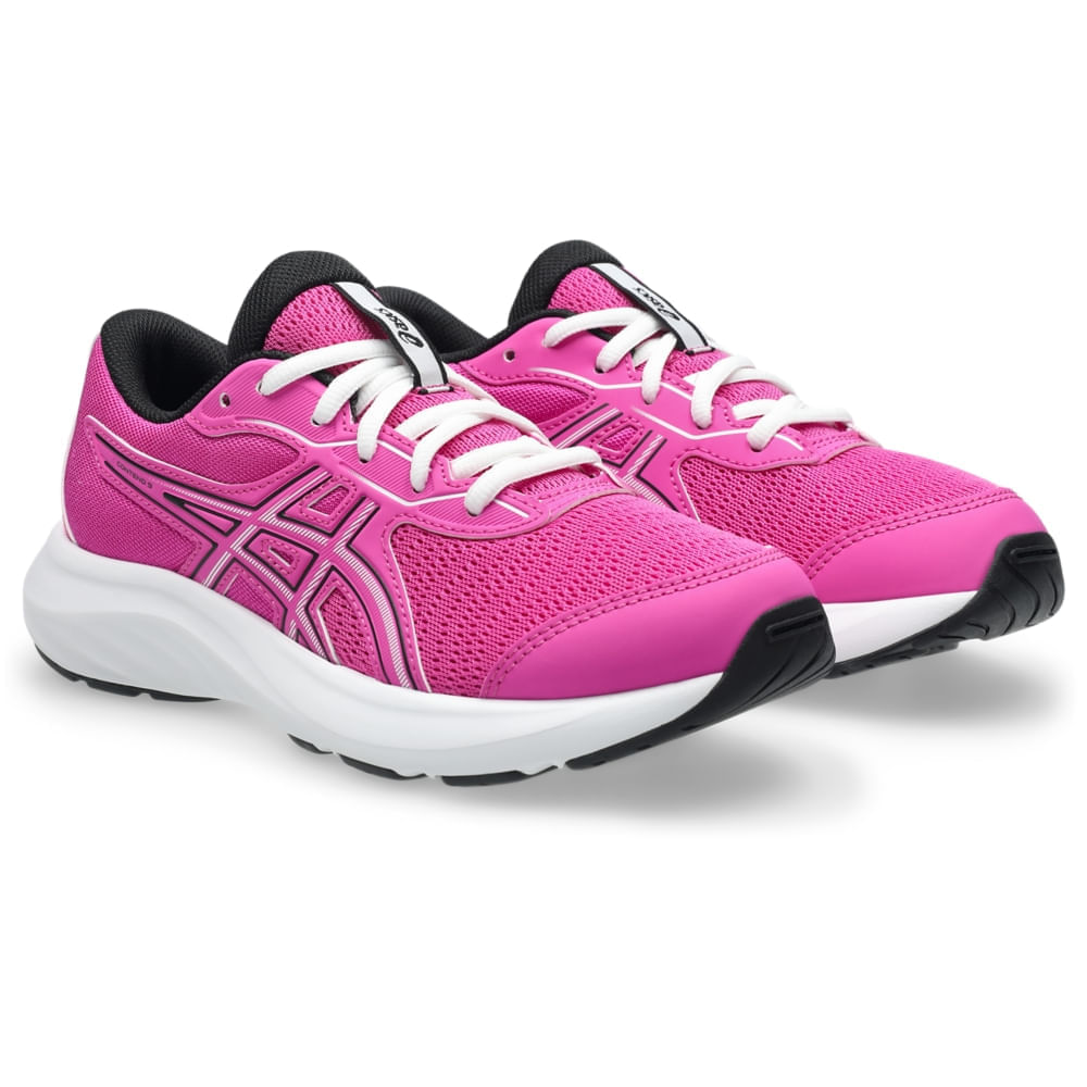 Tênis ASICS Contend 9 GS - Infantil - Rosa/Preto - tam: 35.5 — foto 3
