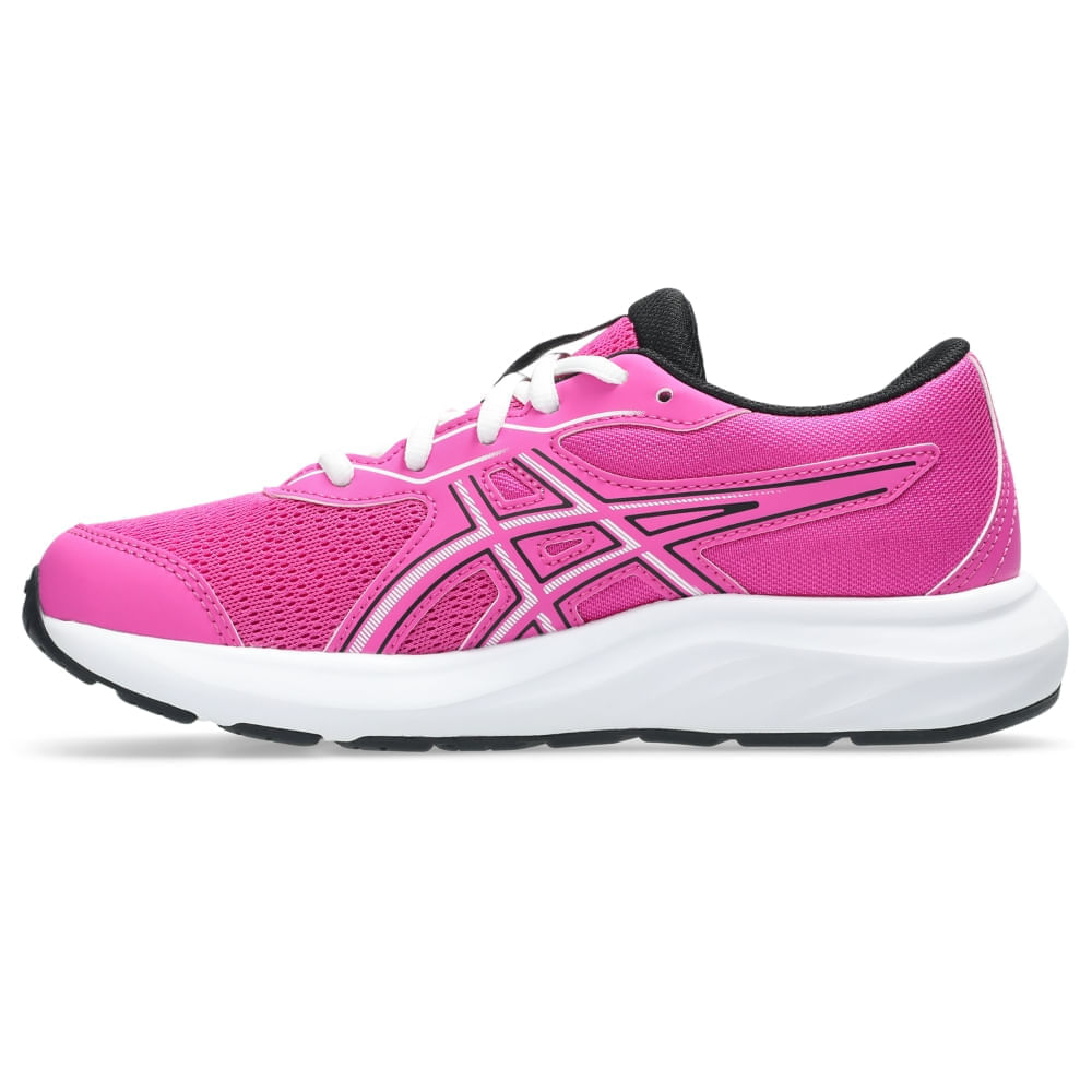 Tênis ASICS Contend 9 GS - Infantil - Rosa/Preto - tam: 37.5 — foto 9