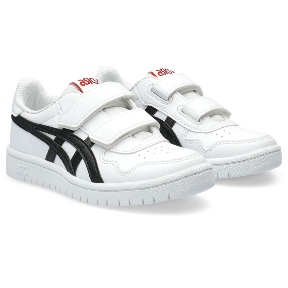 Tênis ASICS Japan S PS - Infantil - Branco/Preto - tam: 27 — foto 3