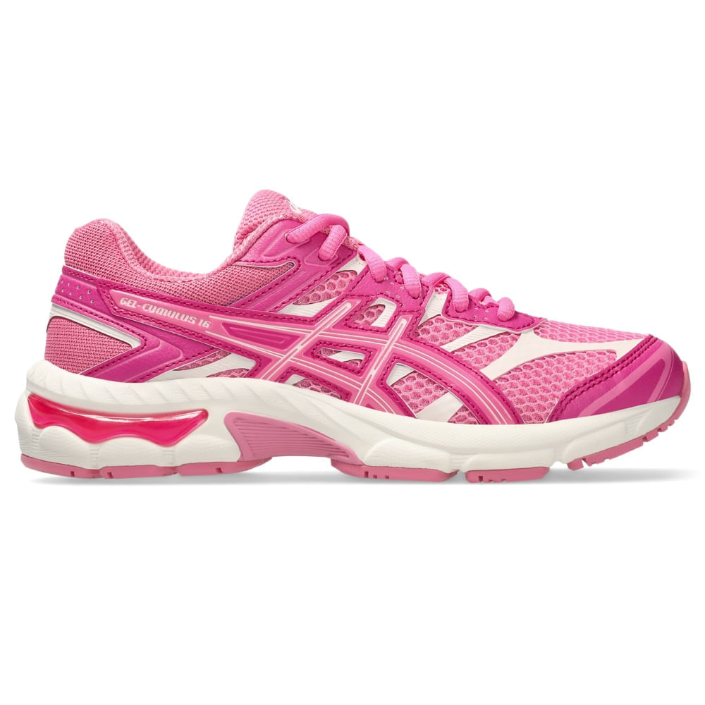 Tênis ASICS Gel Cumulus 16 GS - Roxo/Rosa - tam: 34