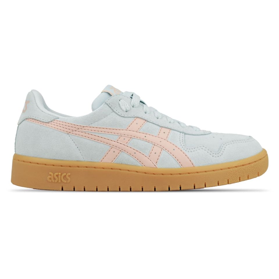 Tênis Asics Japan S Camurca - Feminino - Azul/Rosa