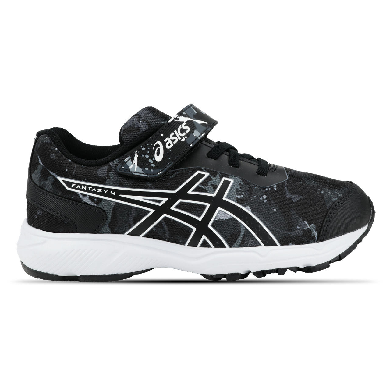 Tênis ASICS Fantasy 4 - Infantil - Preto/Branco - tam: 28 — foto 3