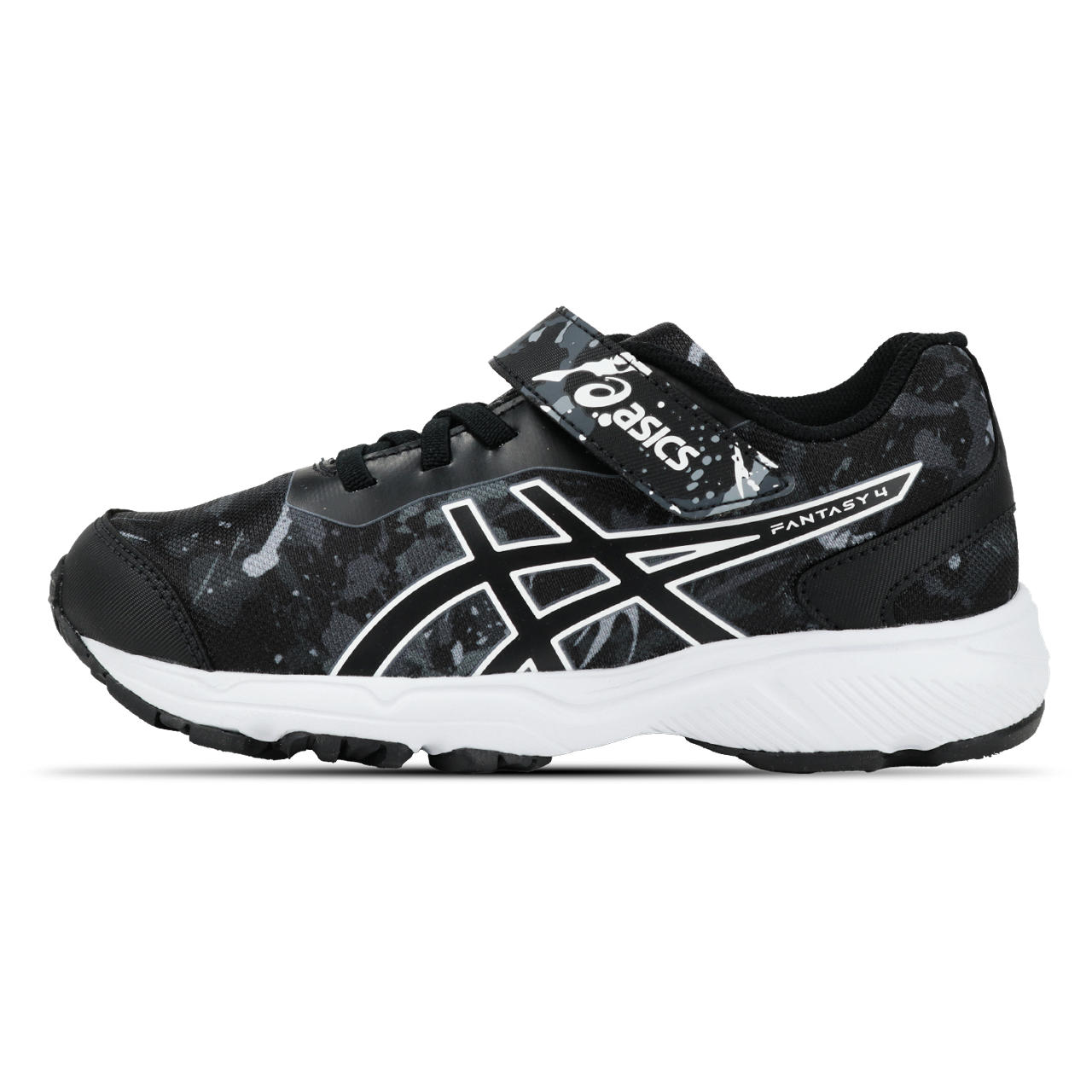 Tênis ASICS Fantasy 4 - Infantil - Preto/Branco - tam: 28 — foto 6