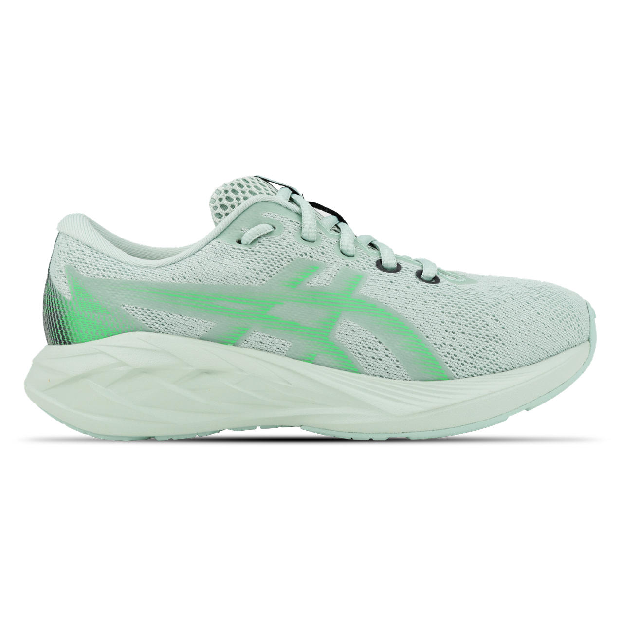 Tênis ASICS Novablast 5 GS - Infantil - Azul/Verde - tam: 34