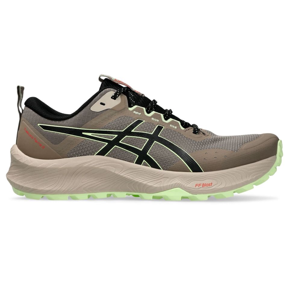 Tênis Asics Trabuco Terra 3 - Masculino - Marrom/Amarelo