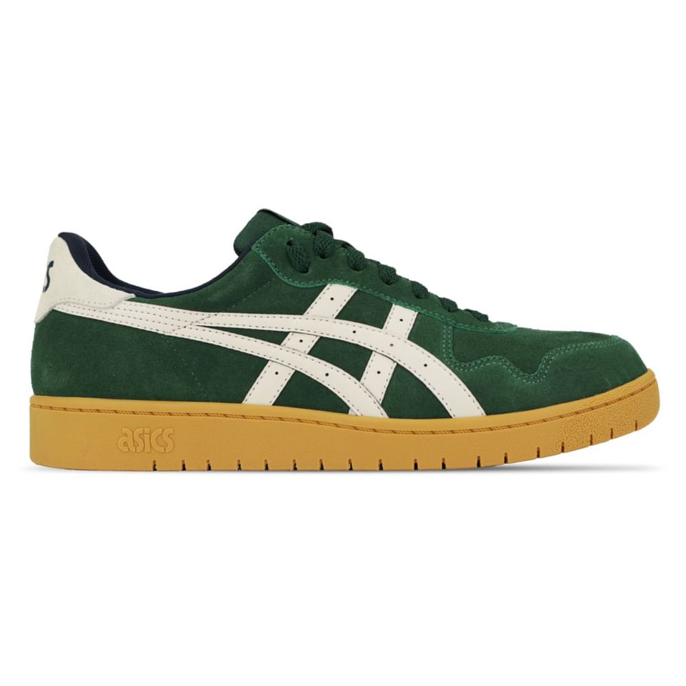 Tênis Asics Japan S Camurca - Masculino - Verde/Cinza