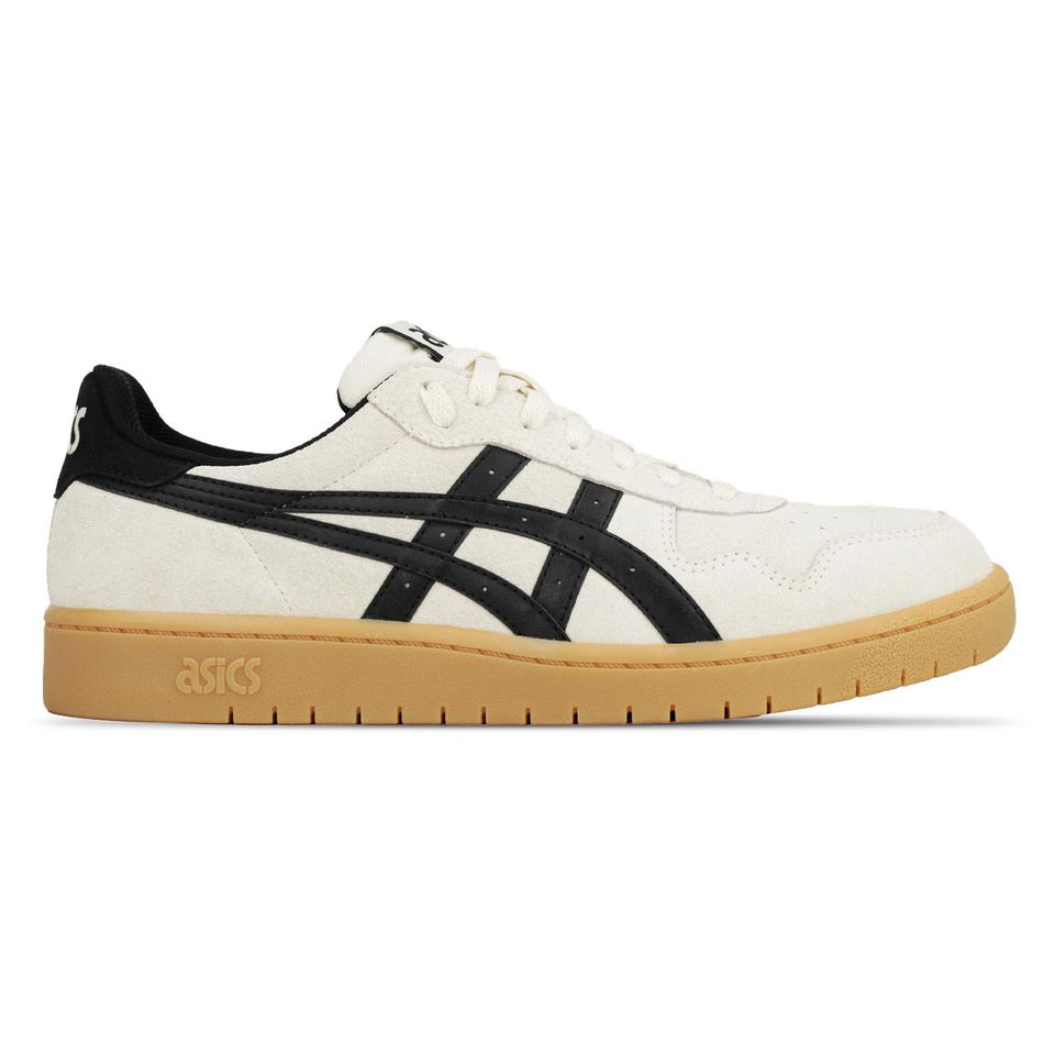 Tênis Asics Japan S Camurca - Masculino - Bege/Preto