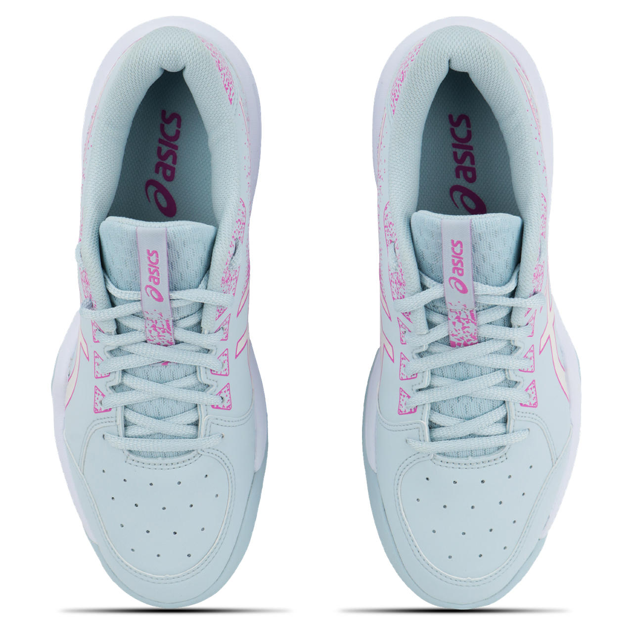 Tênis ASICS Gel-Backhand 2 - Feminino - Azul/Rosa - tam: 38 — foto 8