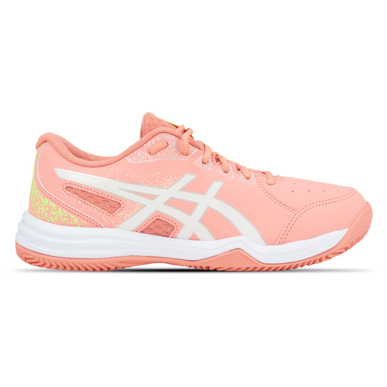 Tênis ASICS Gel-Backhand 2 Saibro - Feminino - Rosa/Branco - tam: 38