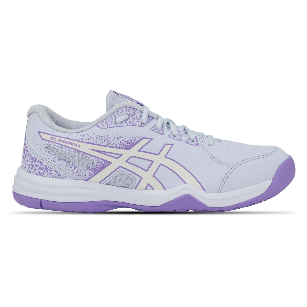 Tênis ASICS Gel-Backhand 2 - Feminino - Azul/Roxo - tam: 34
