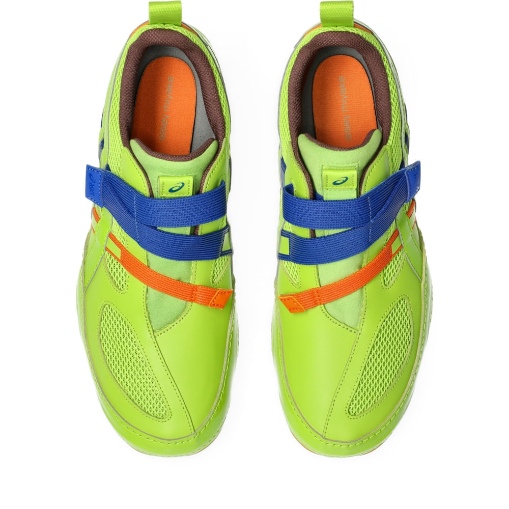 Tênis ASICS Hyper Taping - Unissex - VERDE/AZUL - tam: 41.5 — foto 8