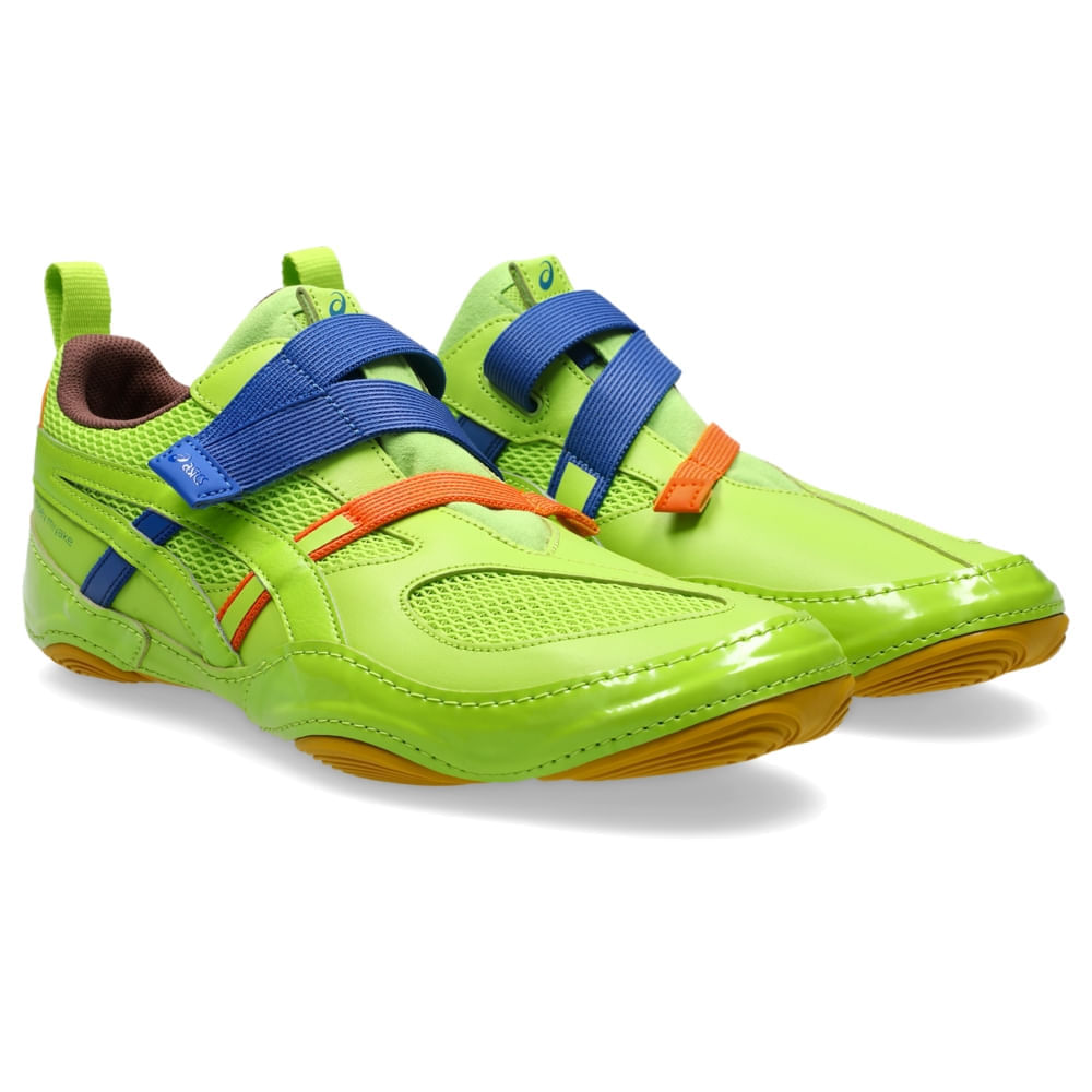 Tênis ASICS Hyper Taping - Unissex - VERDE/AZUL - tam: 42 — foto 3