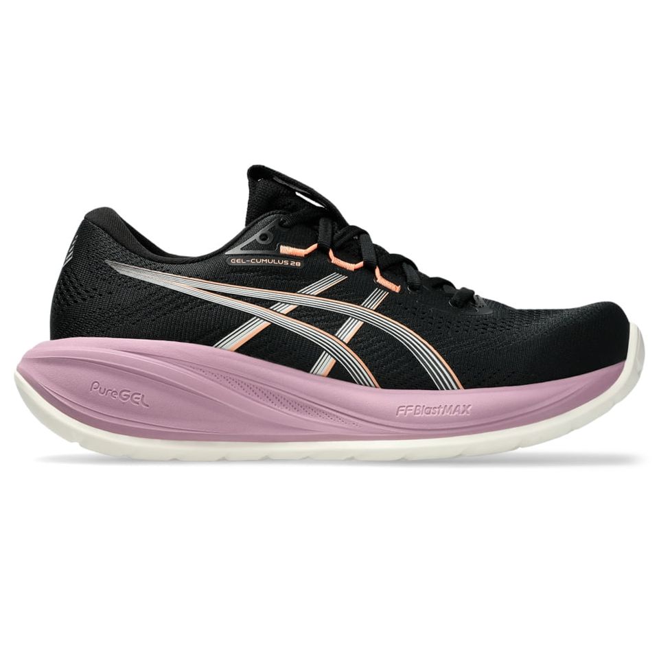 Tênis Asics Gel-Cumulus 28 - Feminino - Preto/Roxo