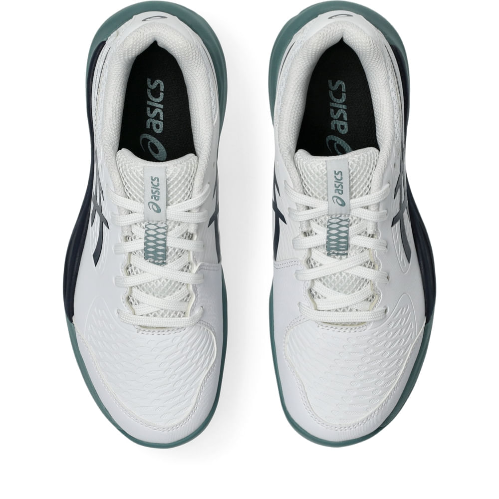 Tênis ASICS Gel-Resolution X Gs - Infantil - Branco/Azul - tam: 30 — foto 7