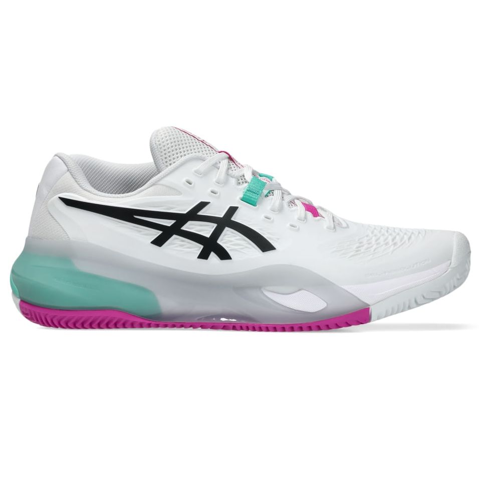 Tênis Asics Gel-Resolution X Saibro - Masculino - Branco/Verde