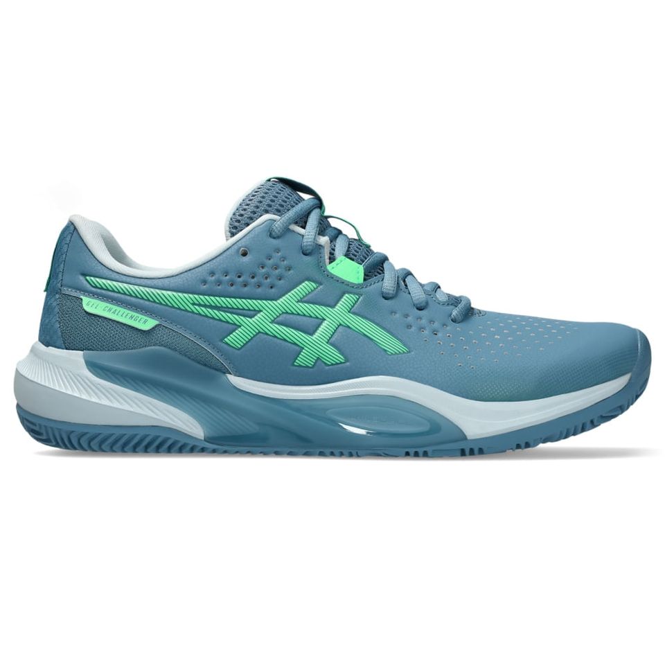Tênis Asics Gel-Challenger 15 Padel - Masculino - Azul/Verde
