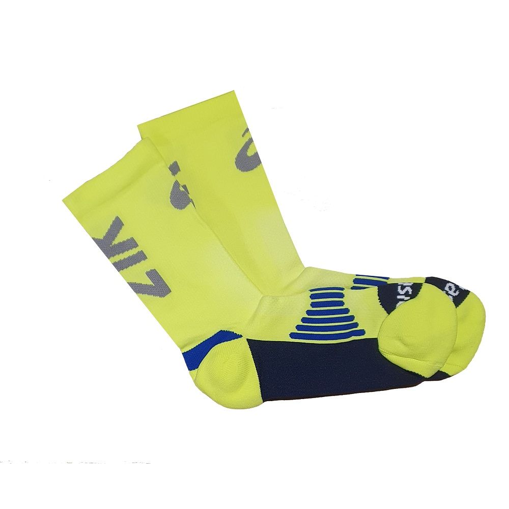 Meia ASICS - Unissex - Amarelo/Azul