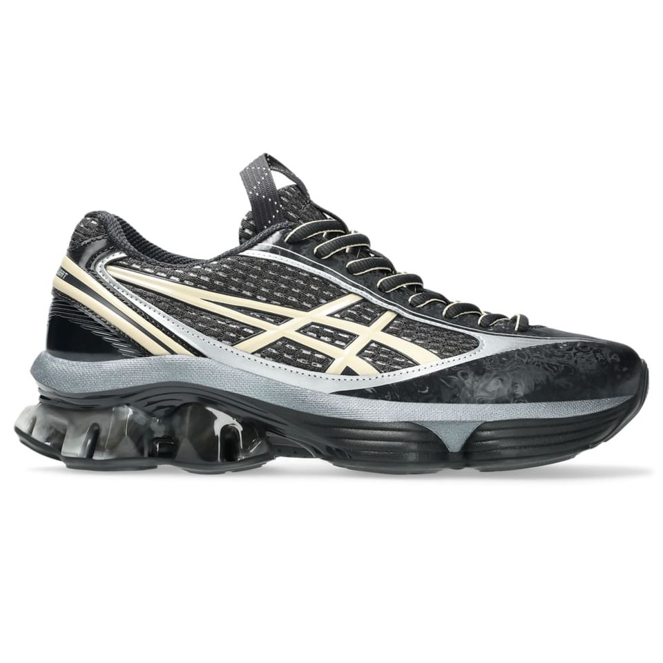 Tênis Asics Us6-S Gel-Kinetic Fluent - Unissex - Preto/Bege